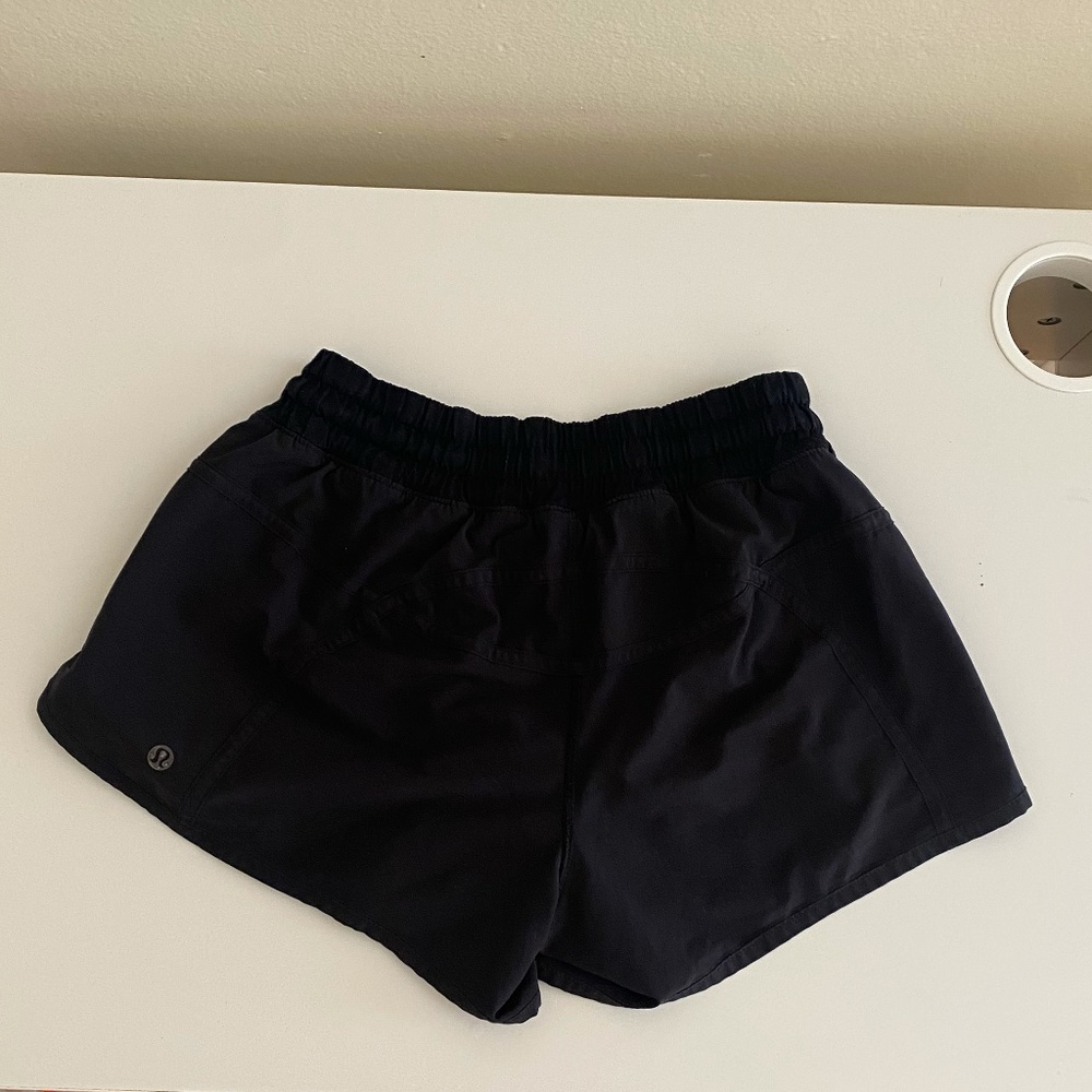 Lululemon | Black Running Short | 2.5"" Inseam | Size 6
